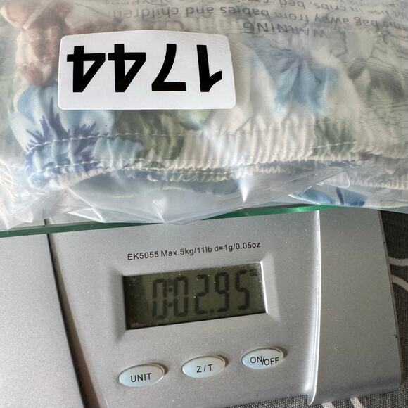 Janie & Jack Swim Trunks Boys Size 7 Hawaiian Tropical Built in Brief - Picture 12 of 12